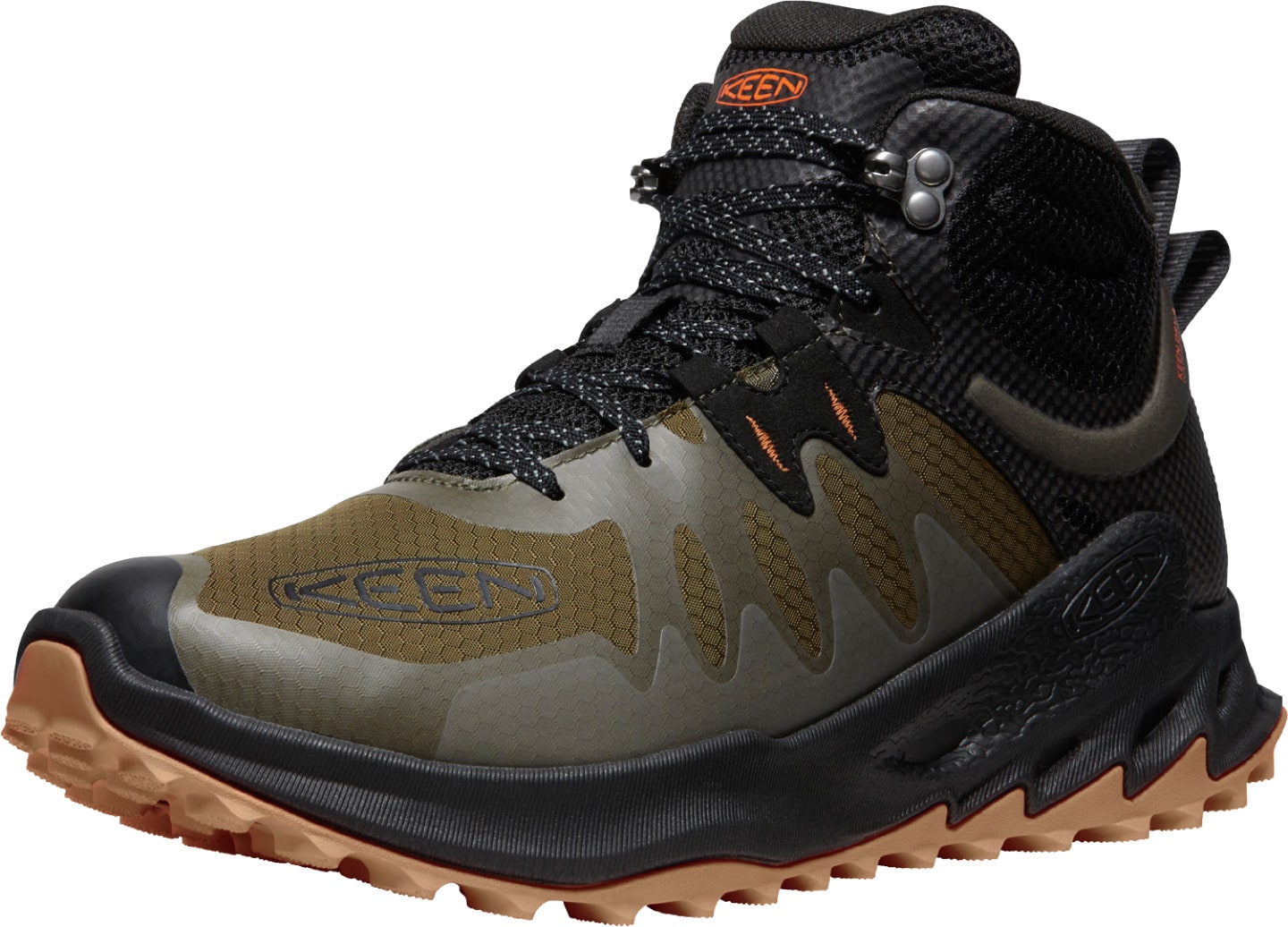 KEEN ZIONIC Dark olive - Scarlet